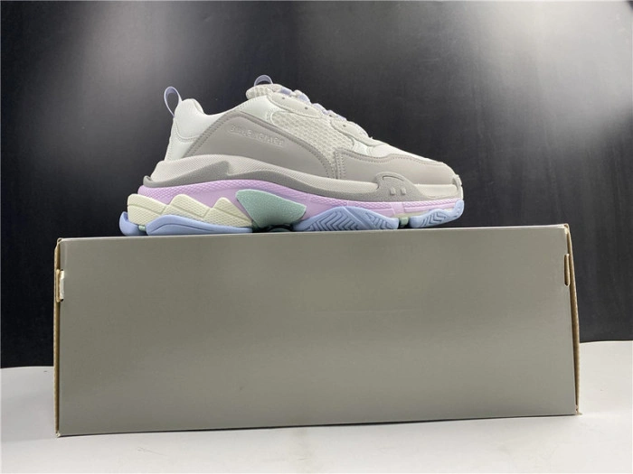 BALENCIAGA Sneaker Triple.s.Gomma Gray Purple And Pink 536737 W2FW1 1977