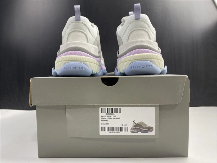 BALENCIAGA Sneaker Triple.s.Gomma Gray Purple And Pink 536737 W2FW1 1977