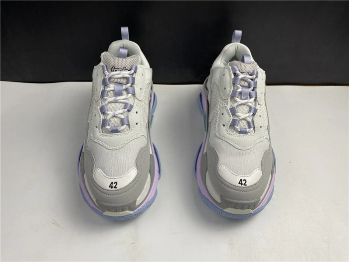 BALENCIAGA Sneaker Triple.s.Gomma Gray Purple And Pink 536737 W2FW1 1977