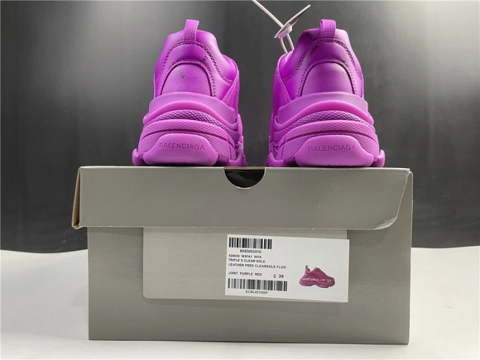 BALENCIAGA Sneaker Triple.s.Gomma Purple Red 524039 W2FA1 9016