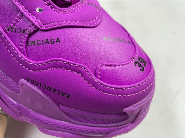 BALENCIAGA Sneaker Triple.s.Gomma Purple Red 524039 W2FA1 9016