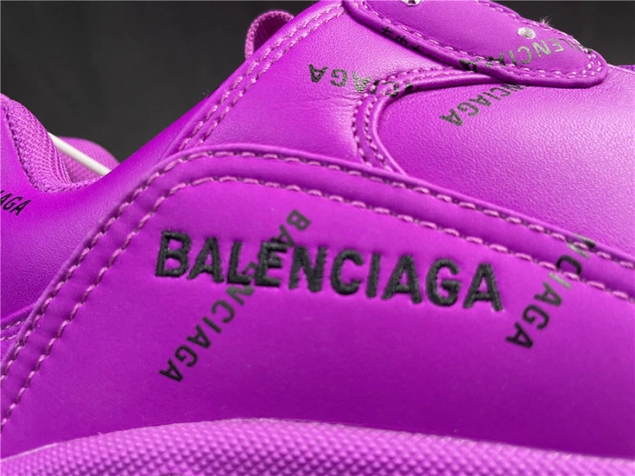 BALENCIAGA Sneaker Triple.s.Gomma Purple Red 524039 W2FA1 9016