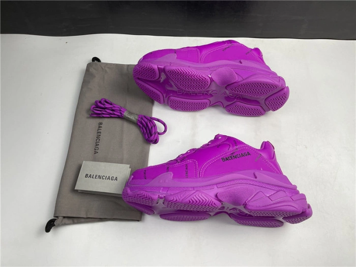 BALENCIAGA Sneaker Triple.s.Gomma Purple Red 524039 W2FA1 9016