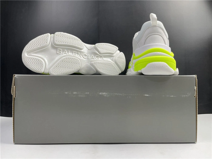 BALENCIAGA Sneaker Triple.s.Gomma Silver White 536737 W0901 9088