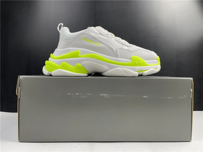 BALENCIAGA Sneaker Triple.s.Gomma Silver White 536737 W0901 9088