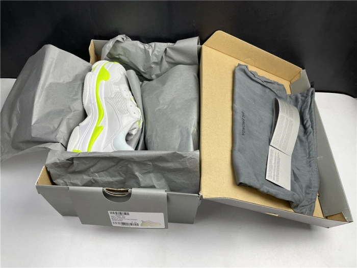 BALENCIAGA Sneaker Triple.s.Gomma Silver White 536737 W0901 9088