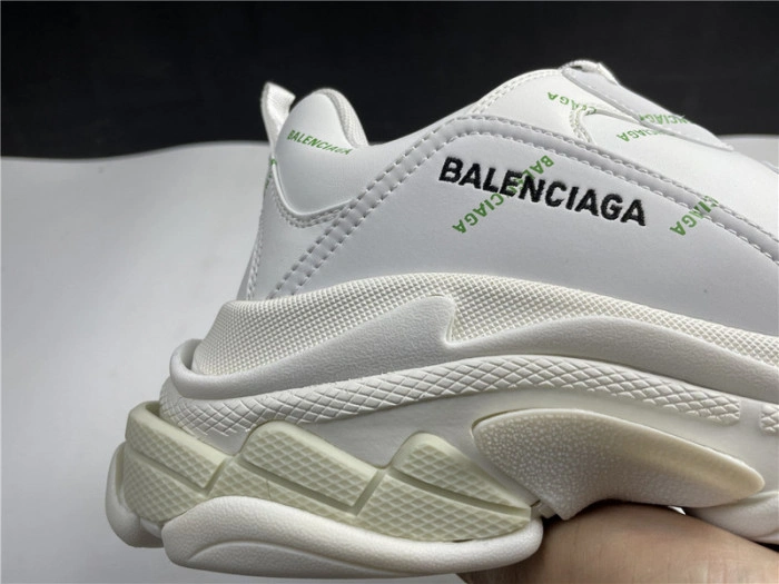 BALENCIAGA Sneaker Triple.s.Gomma White Green 536737 W5FW6 1956