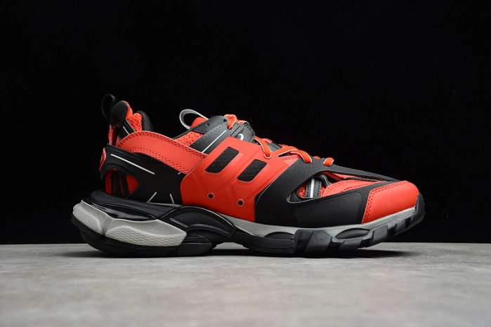 BALENCIAGA Track Trainer  Red And Black 542023 W1GB8 5201