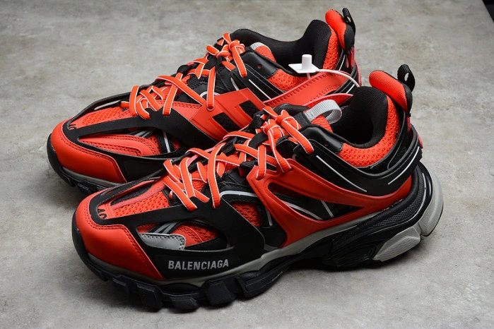 BALENCIAGA Track Trainer  Red And Black 542023 W1GB8 5201