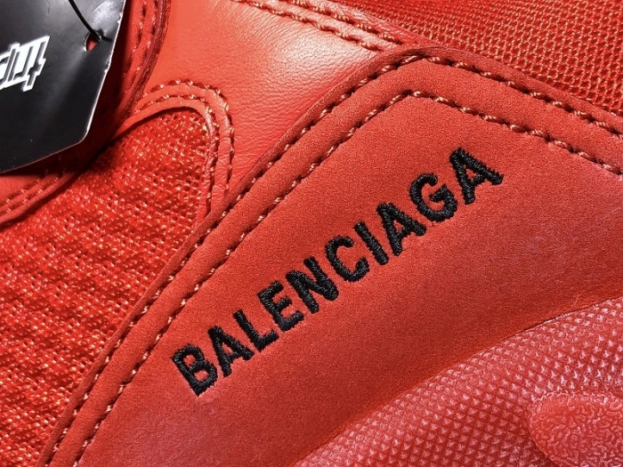 BLCG  Triple. S. Trainers 'CLEAR SOLE' RED  541624 W09O1 6500