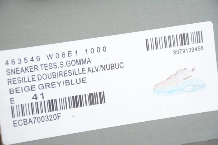 BLCG Sneaker Triple.s.Gomma Beige grey-Blue