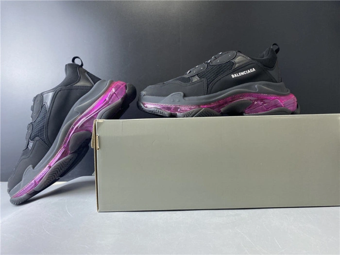 BLCG Sneaker Triple.s.Gomma Black Plum Red 541624 W09O1 0829