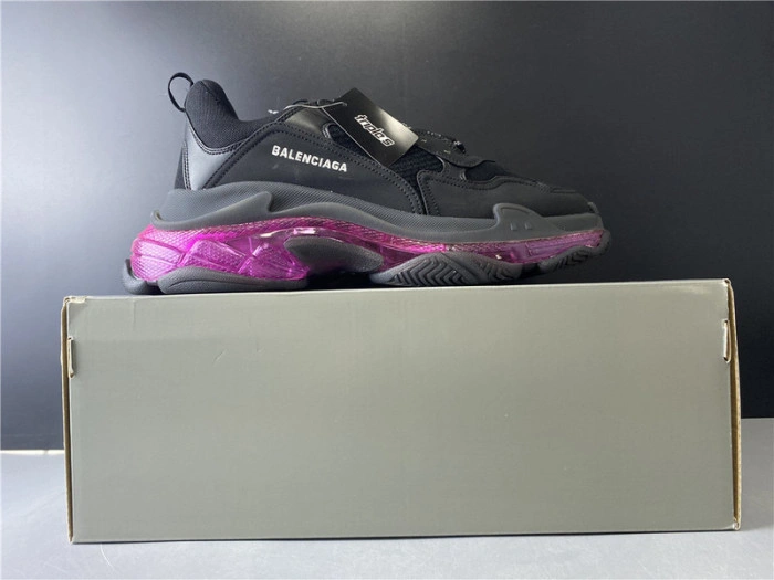 BLCG Sneaker Triple.s.Gomma Black Plum Red 541624 W09O1 0829