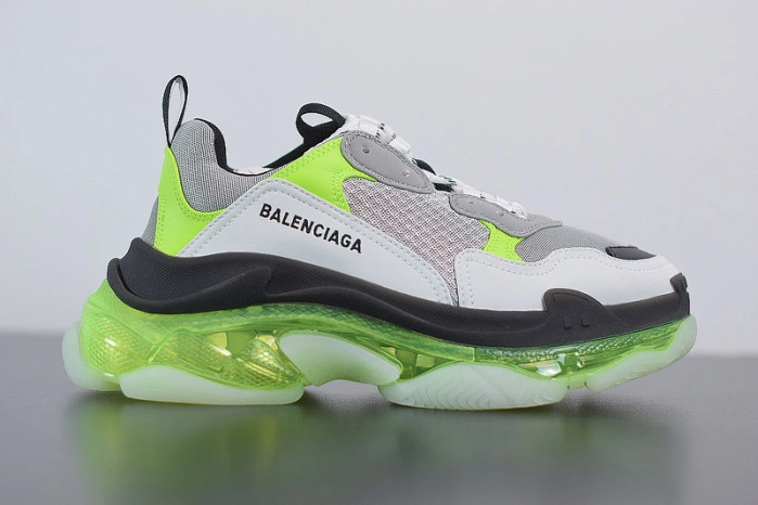 BLCG Sneaker Triple.s.Gomma Grey White Green 541624 W2FR1 8297