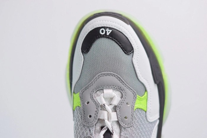 BLCG Sneaker Triple.s.Gomma Grey White Green 541624 W2FR1 8297