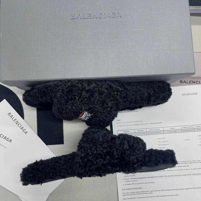 Balenciaga Furry Slide