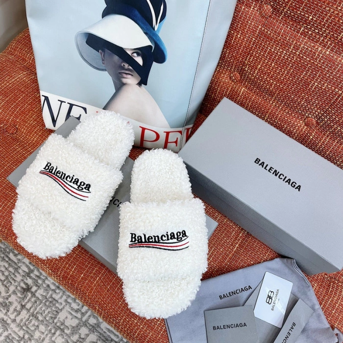 Balenciaga Furry Slide