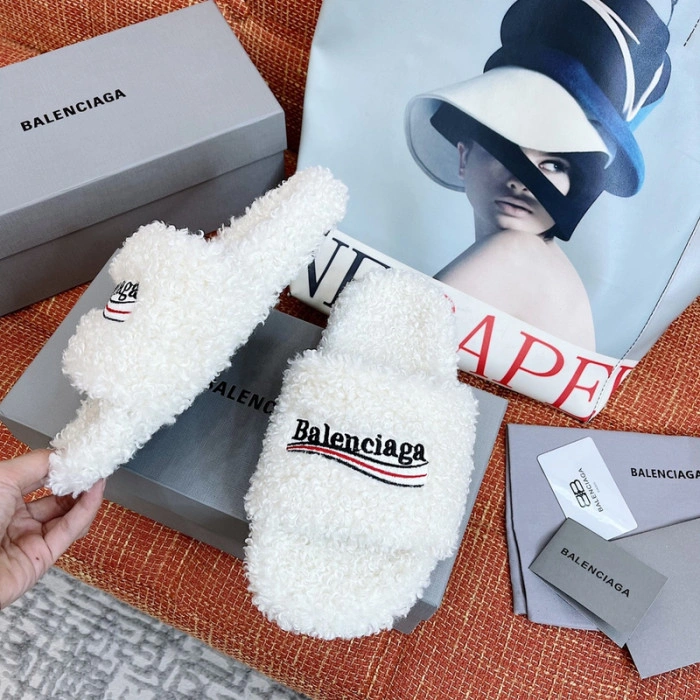 Balenciaga Furry Slide