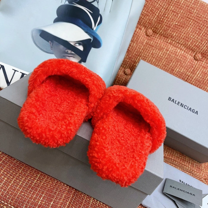 Balenciaga Furry Slide