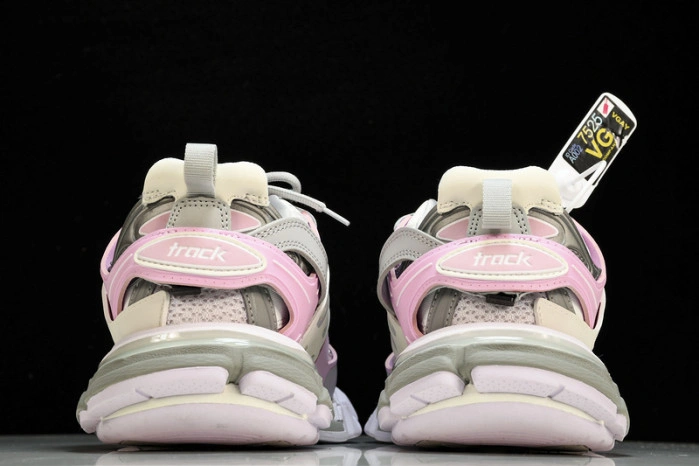 Balenciaga Track Beige Pink Grey (Women's)   555032 W3AD6 1258