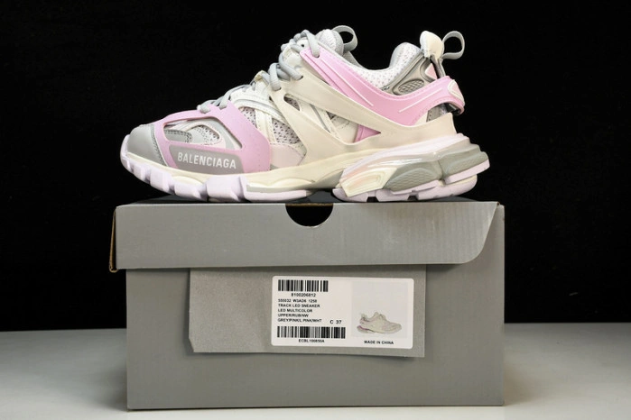 Balenciaga Track Beige Pink Grey (Women's)   555032 W3AD6 1258