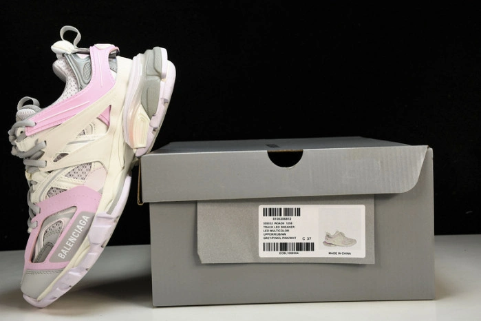 Balenciaga Track Beige Pink Grey (Women's)   555032 W3AD6 1258