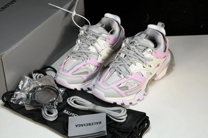 Balenciaga Track Beige Pink Grey (Women's)   555032 W3AD6 1258