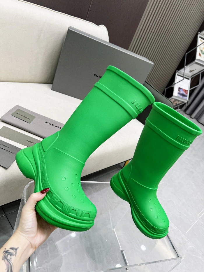 Balenciaga x Crocs Boot Green (W) 677388W1S8E3033