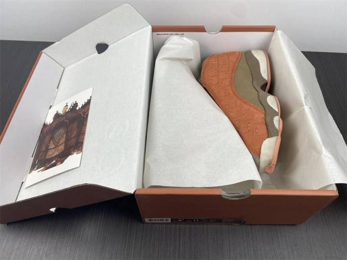 CLOT X AIR JORDAN 13 LOW SEPIA STONE CANTEEN-TERRA BLUSH AT3102-200