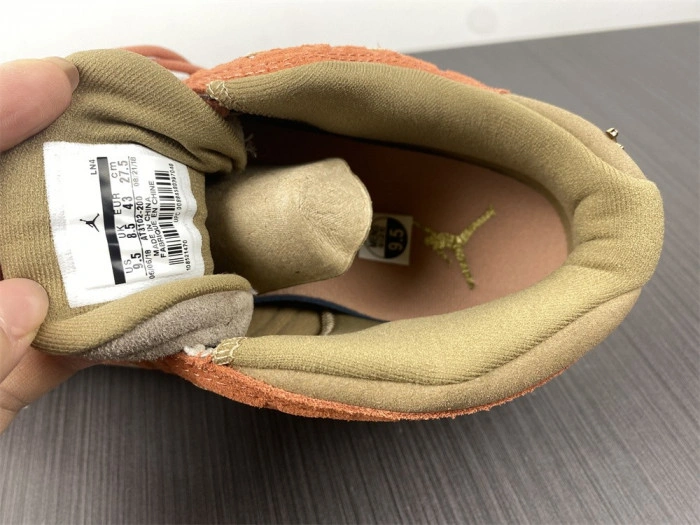 CLOT X AIR JORDAN 13 LOW SEPIA STONE CANTEEN-TERRA BLUSH AT3102-200