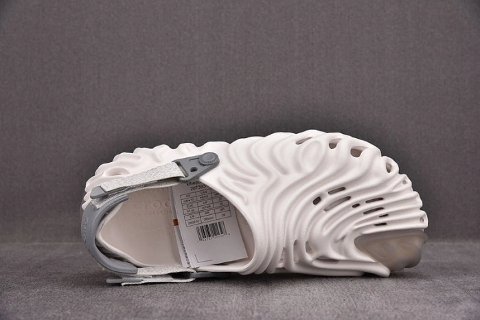 CROCS POLLEX CLOG BY SALEHE BEMBURY SPACKLE ALMOST WHITE