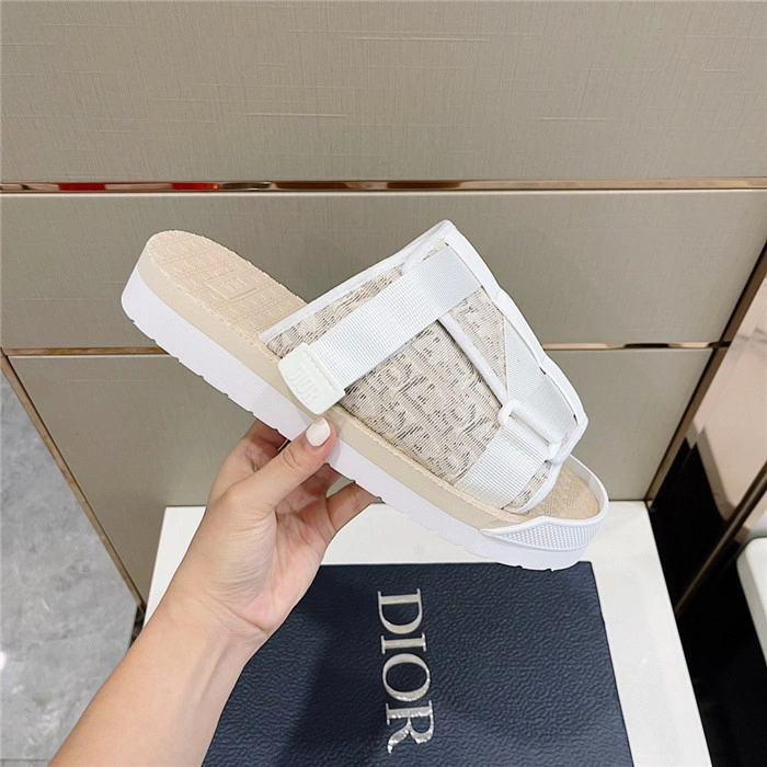 DIOR ALPHA SANDAL OBLIQUE