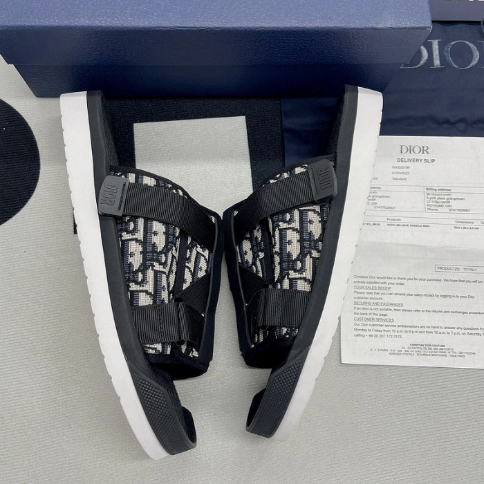 DIOR ALPHA SANDAL OBLIQUE