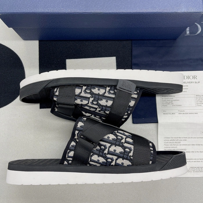 DIOR ALPHA SANDAL OBLIQUE