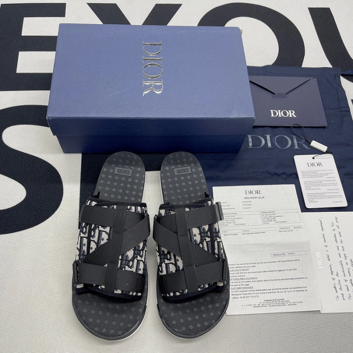 DIOR ALPHA SANDAL OBLIQUE