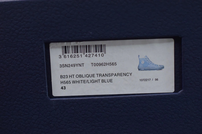 DIOR B23 Oblique Sneaker