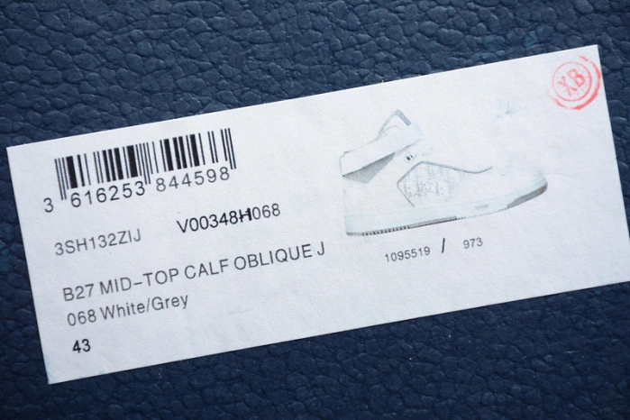 DIOR B27 High Top Sneaker