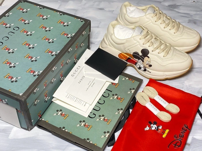 Disney & GUCCI TRAINER SNEAKER 602049 DRW00 9522