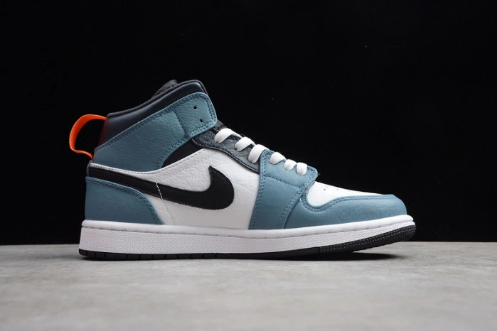 Facetasm x Jordan 1 Mid Fearless Blue White  CU2802-100