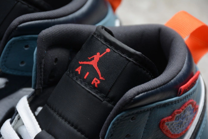 Facetasm x Jordan 1 Mid Fearless Blue White  CU2802-100