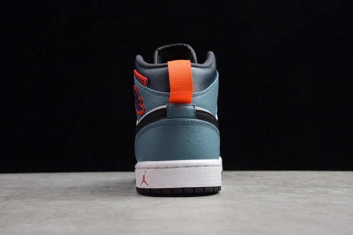 Facetasm x Jordan 1 Mid Fearless Blue White  CU2802-100