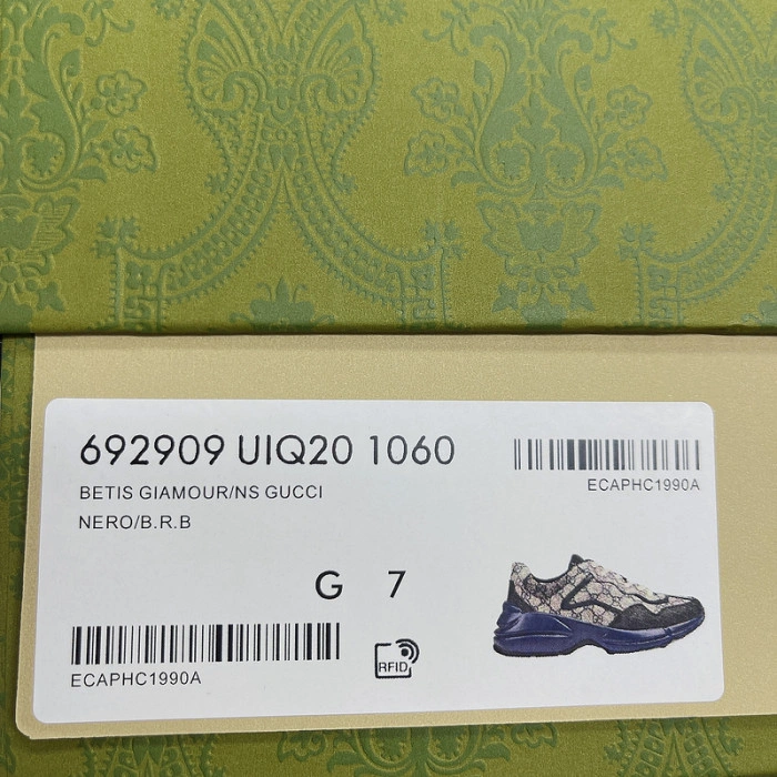 GUCCI Rhyton Vintage Trainer Sneaker