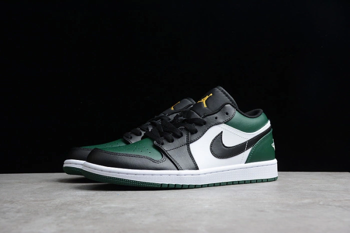 JORDAN 1 LOW GREEN TOE - 553558-371