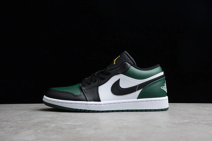 JORDAN 1 LOW GREEN TOE - 553558-371