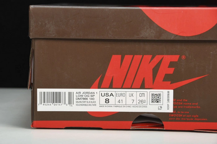 JORDAN 1 RETRO LOW OG SP TRAVIS SCOTT   DM7866--140
