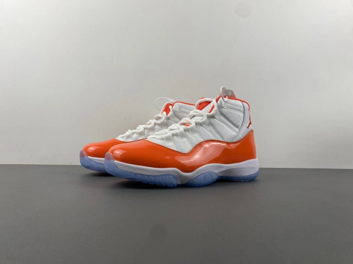 JORDAN 11 RETRO ORANGE  378037- 002