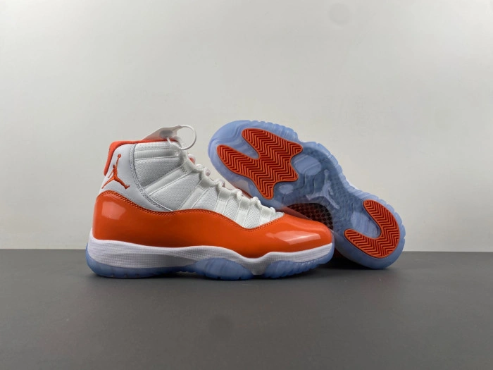 JORDAN 11 RETRO ORANGE  378037- 002