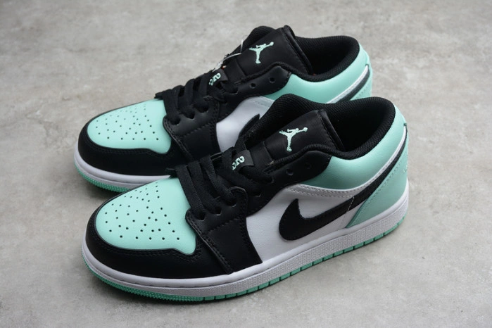Jordan 1 Low Emerald Toe 553558-117