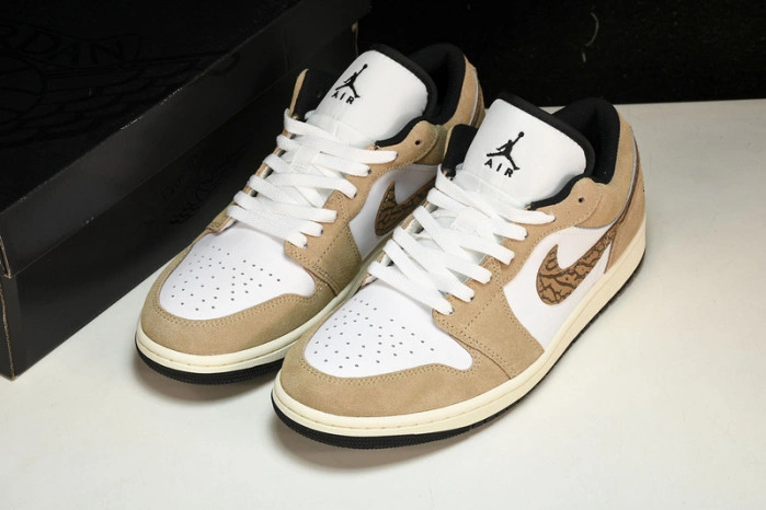 Jordan 1 Low SE Brown Elephant  DZ4130-201
