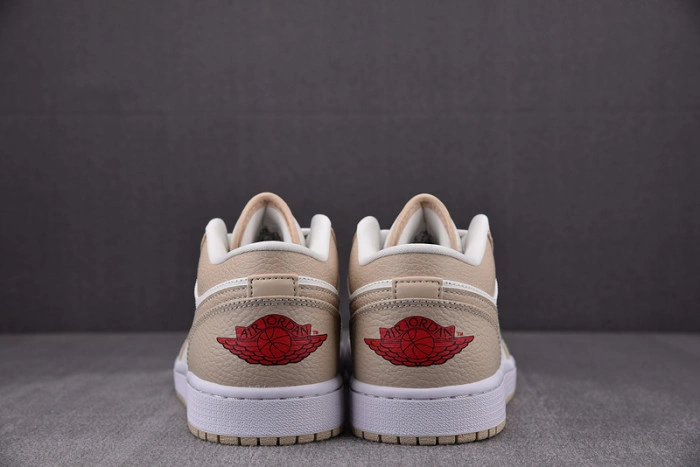 Jordan 1 Low SE Sail Rattan University Red FB7168-121